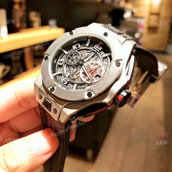High Quality Hublot Big Bang Skeleton Dial Watch For Sale 45mm High Quality Hublot Big Bang Skeleton Dial Watch For Sale 45mm