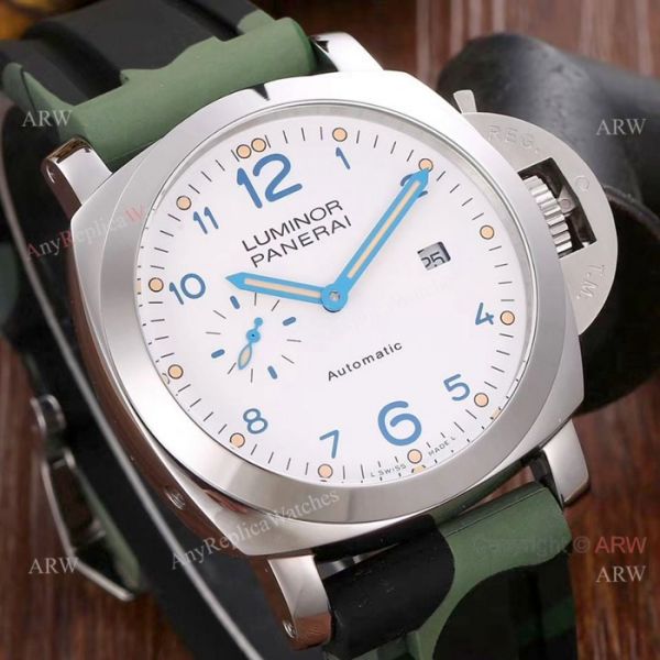 Newest Replica Panerai Luminor PAM 01499 Watch SS Camouflage Bracelet Newest Replica Panerai Luminor PAM 01499 Watch SS Camouflage Bracelet