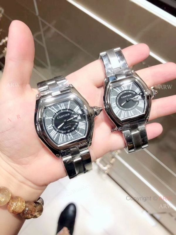 Cartier Roadster Stainless Steel Lovers Watch AAA Replica Cartier Roadster Stainless Steel Lovers Watch AAA Replica