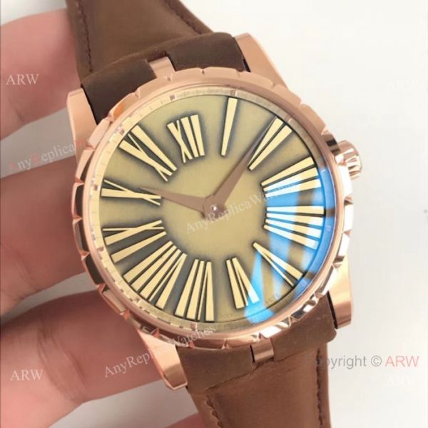 Newest Copy Roger Dubuis Excalibur Rose Gold Watch Swiss RD622 Newest Copy Roger Dubuis Excalibur Rose Gold Watch Swiss RD622