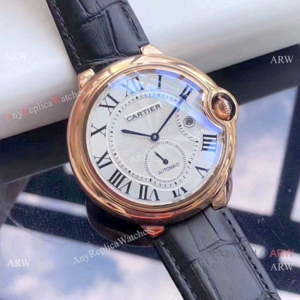 Low Price Cartier Ballon Bleu De Automatic Watches Rose Gold Black Dial Low Price Cartier Ballon Bleu De Automatic Watches Rose Gold Black Dial