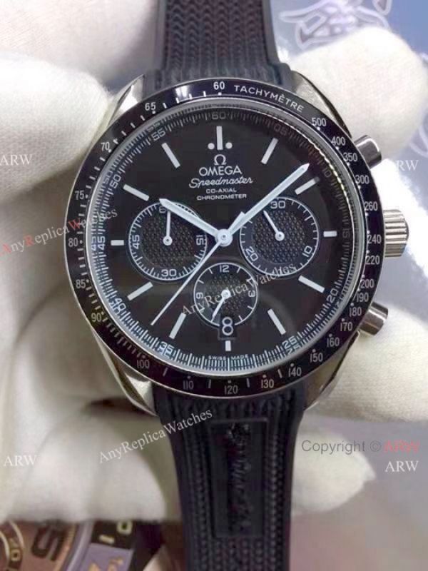 Best Replica Omega Speedmaster Racing Watches SS Blue Dial Best Replica Omega Speedmaster Racing Watches SS Blue Dial