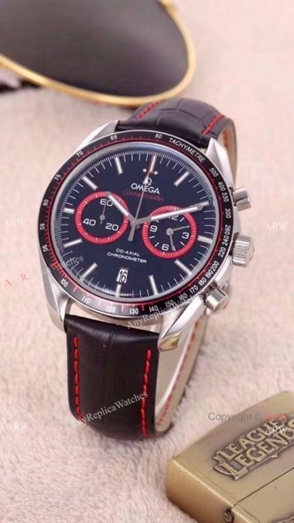 Copy Omega Speedmaster Racing 42mm Watches SS Yellow Sub-dials Copy Omega Speedmaster Racing 42mm Watches SS Yellow Sub-dials