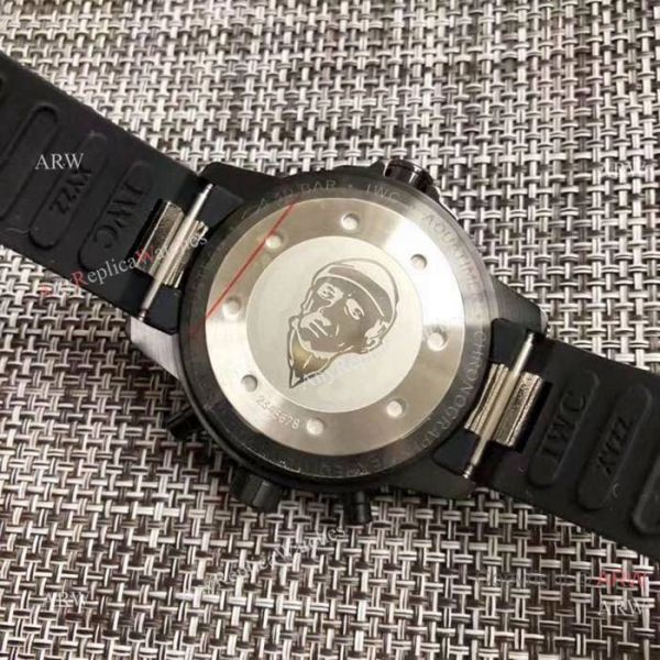 IWC Aquatimer Replica Watch All Black Chronograph Dial IWC Aquatimer Replica Watch All Black Chronograph Dial