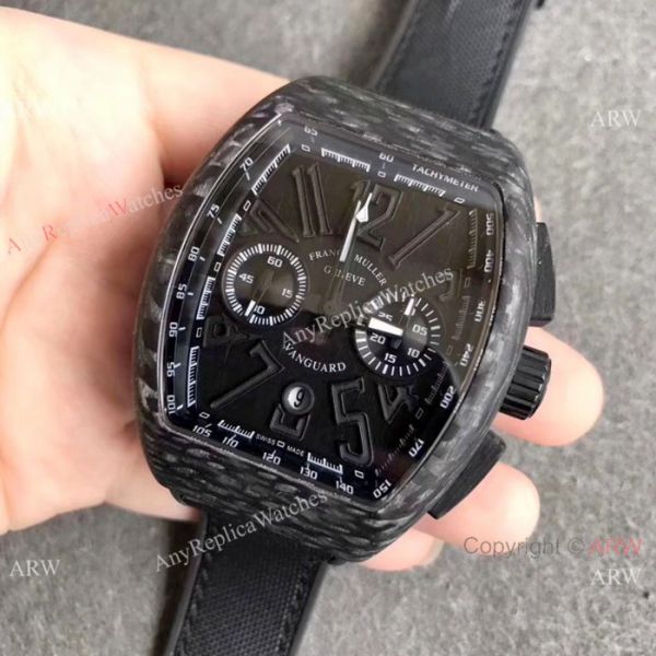 Franck Muller Vanguard Carbon Fibre Watch New Replica Franck Muller Vanguard Carbon Fibre Watch New Replica