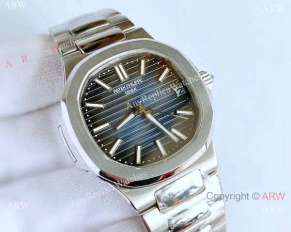 Swiss Copy Patek Philippe Ladies Automatic Nautilus Watch Stainless Steel Blue Dial Swiss Copy Patek Philippe Ladies Automatic Nautilus Watch Stainless Steel Blue Dial