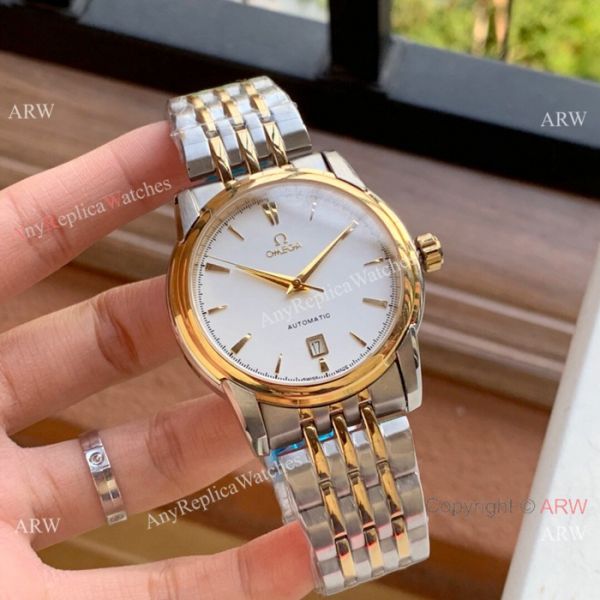 Swiss 8500 Omega Replica Watches 2-Tone Sapphire Crystal Swiss 8500 Omega Replica Watches 2-Tone Sapphire Crystal