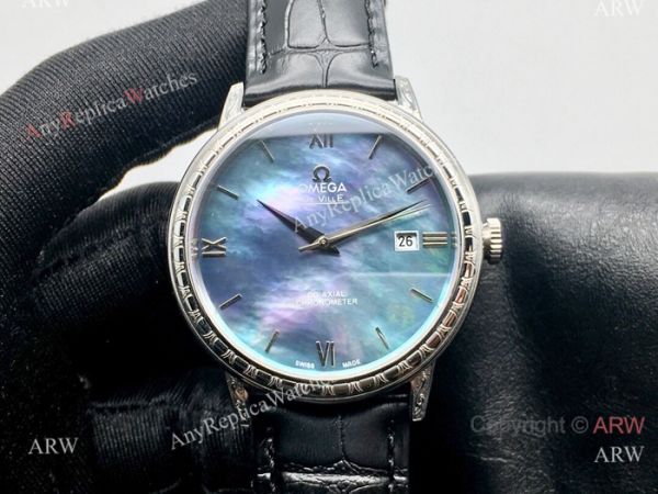 SWISS Replica Omega De Ville Mens Watch Mother of Pearl Face SWISS Replica Omega De Ville Mens Watch Mother of Pearl Face