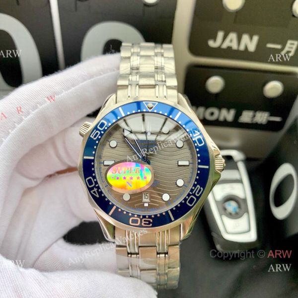 Swiss Omega Diver 300M James Bond Watch Replica Watch SS Blue Ceramic Swiss Omega Diver 300M James Bond Watch Replica Watch SS Blue Ceramic