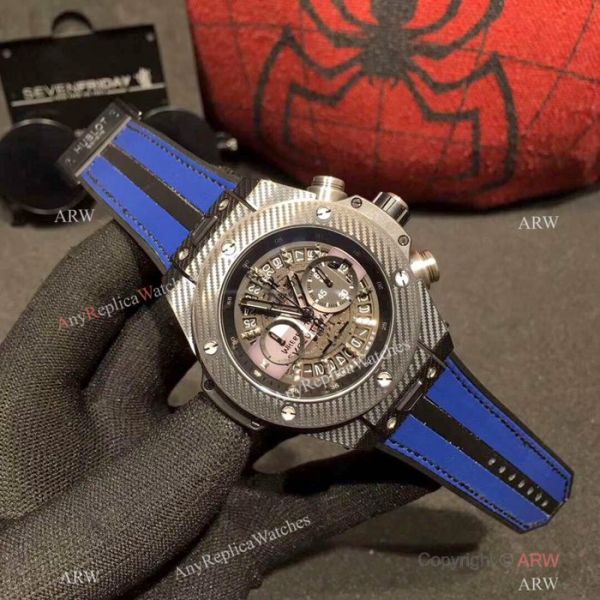 Hublot Geneve Big Bang Chronograph Watches Yellow Gummy Band Hublot Geneve Big Bang Chronograph Watches Yellow Gummy Band