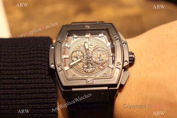 Hublot MP-06 Senna Limited Edition Chronograph watch Replica Black Case Hublot MP-06 Senna Limited Edition Chronograph watch Replica Black Case