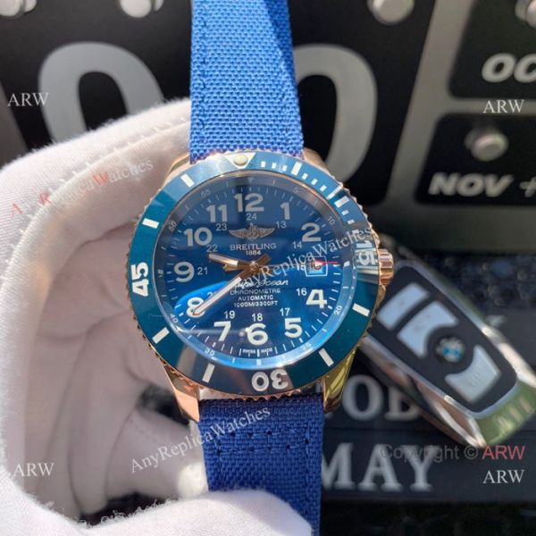 High Quality Breitling Superocean II Blue Dial Watches 42mm High Quality Breitling Superocean II Blue Dial Watches 42mm
