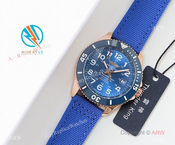 Swiss Replica Breitling Superocean II Black Dial Rose Gold Watch New 2019 Swiss Replica Breitling Superocean II Black Dial Rose Gold Watch New 2019