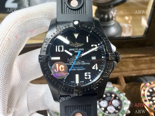 Swiss Quality Copy Breitling Avenger II Seawolf All Black Watches Swiss Quality Copy Breitling Avenger II Seawolf All Black Watches