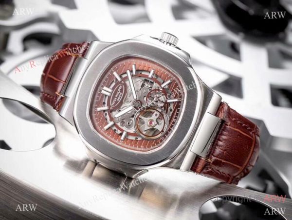 Patek Philippe Nautilus Skeleton Replica watches SS Blue Dial Patek Philippe Nautilus Skeleton Replica watches SS Blue Dial