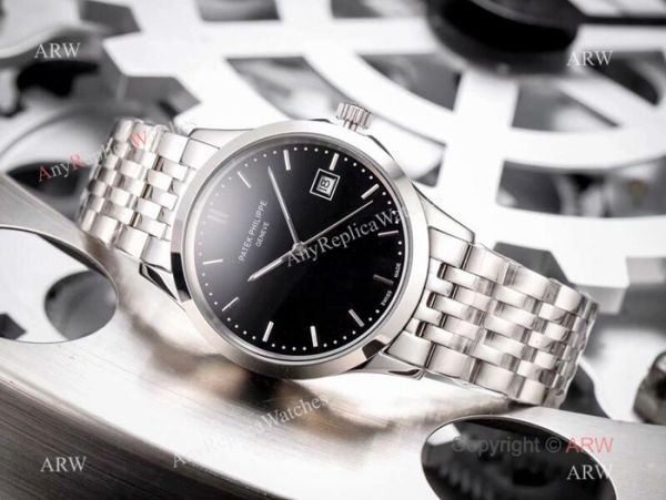 Fake Patek Philippe Calatrava White Dial Stainless Steel Watches 42mm Fake Patek Philippe Calatrava White Dial Stainless Steel Watches 42mm