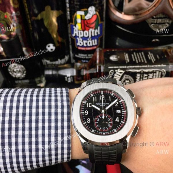 Japan grade Patek Philippe Aquanaut Chronograph Watch SS Silver Dial Japan grade Patek Philippe Aquanaut Chronograph Watch SS Silver Dial