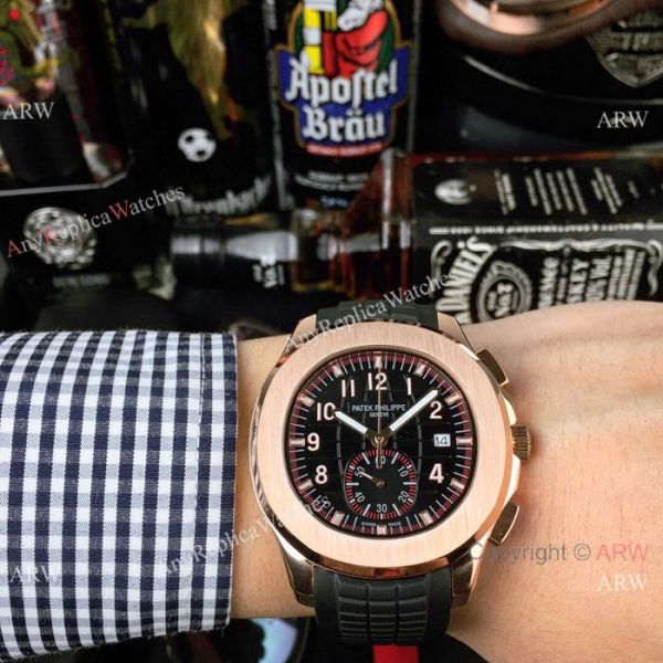 Japan Grade Patek Philippe Aquanaut Replica watch Rose Gold Brown Chronograph Dial Japan Grade Patek Philippe Aquanaut Replica watch Rose Gold Brown Chronograph Dial