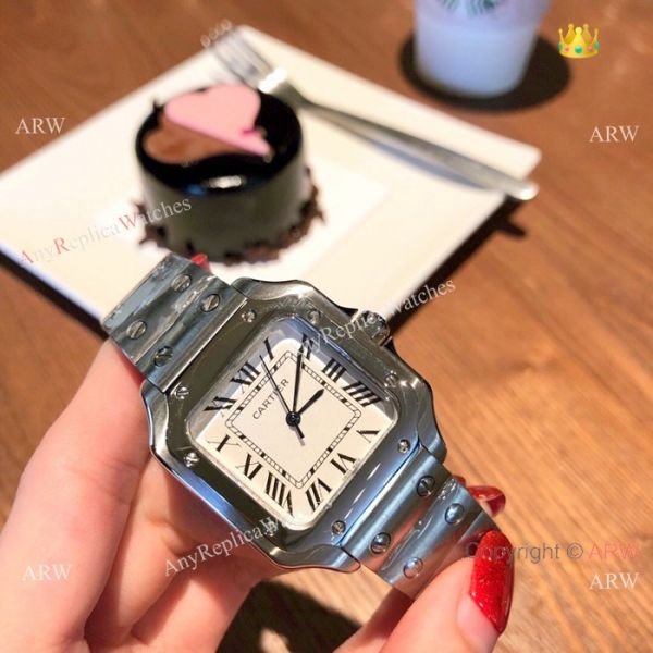 New Cartier Santos Rose Gold Quartz Watch Best Replica New Cartier Santos Rose Gold Quartz Watch Best Replica