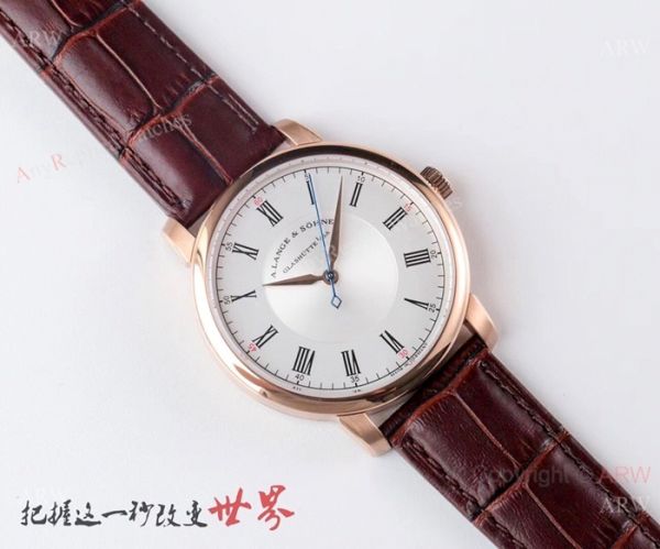 Copy A.Lange Sohne Richard Lang White Roman Dial watch Swiss 9015 Movement Copy A.Lange Sohne Richard Lang White Roman Dial watch Swiss 9015 Movement