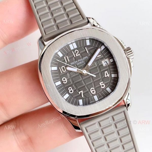 Swiss Replica Patek Philippe Aquanaut Luce 5067A Ladies Watch Gray Dial Swiss Replica Patek Philippe Aquanaut Luce 5067A Ladies Watch Gray Dial