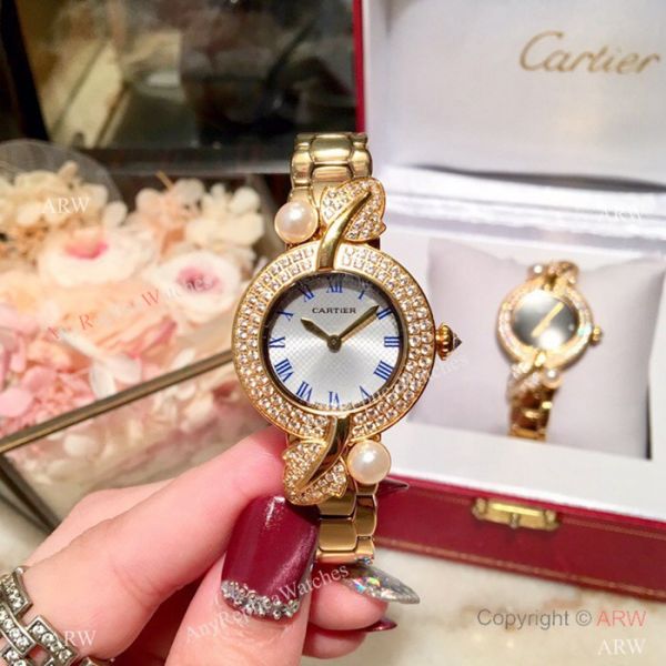 Swiss Quality Cartier Sapphire glass Yellow Gold Watch 33mm Swiss Quality Cartier Sapphire glass Yellow Gold Watch 33mm