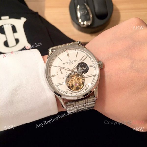Jaeger-LeCoultre Master Complications Tourbillon Watch Replica 2-Tone Rose Gold Jaeger-LeCoultre Master Complications Tourbillon Watch Replica 2-Tone Rose Gold