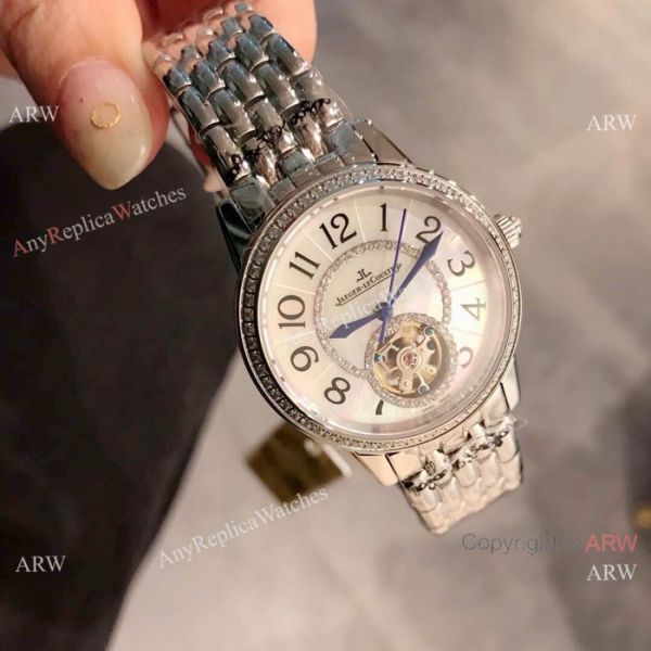 Jaeger LeCoultre Rendez-Vous Tourbillon Stainless Steel Watch 33mm Jaeger LeCoultre Rendez-Vous Tourbillon Stainless Steel Watch 33mm