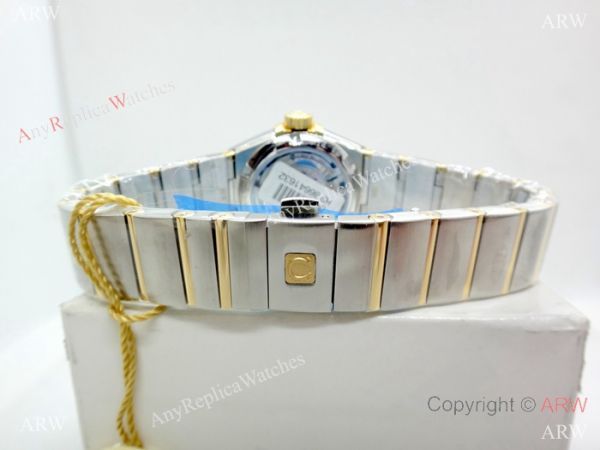 Swiss Copy Omega Constellation Women watch 2-Tone Silver Dial Swiss Copy Omega Constellation Women watch 2-Tone Silver Dial