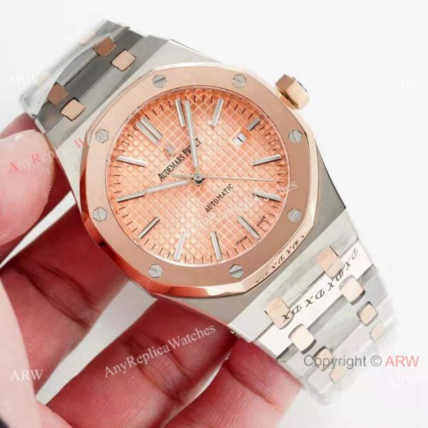 Swiss 3120 Audemars Piguet Replica Watch Two Tone Rose Gold 41mm Swiss 3120 Audemars Piguet Replica Watch Two Tone Rose Gold 41mm