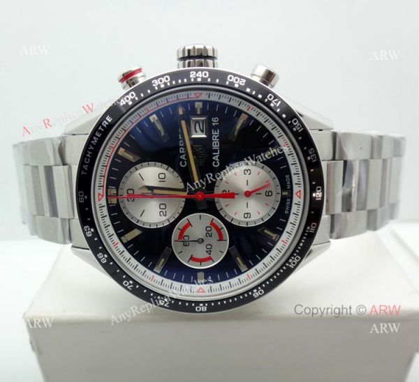 Copy TAG Heuer Carrera Calibre 16 Stainless Steel Chronograph Watch Copy TAG Heuer Carrera Calibre 16 Stainless Steel Chronograph Watch