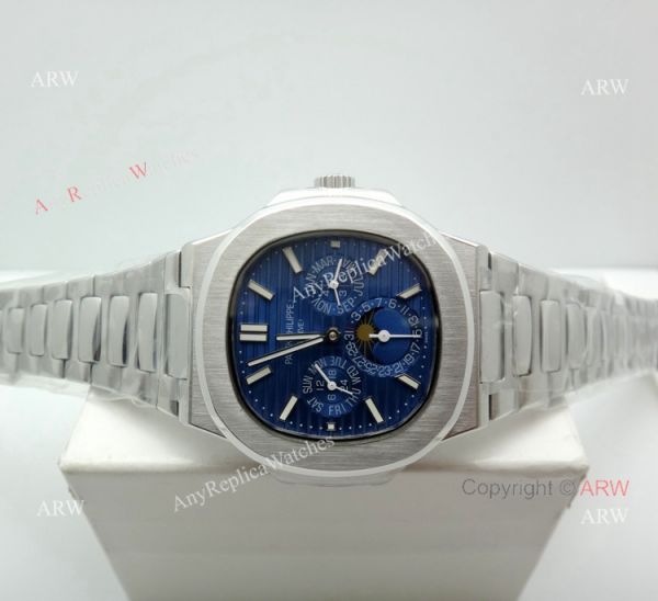Copy Patek Philippe Nautilus Perpetual Calendar Men Watch Stainless Steel Blue Face Copy Patek Philippe Nautilus Perpetual Calendar Men Watch Stainless Steel Blue Face