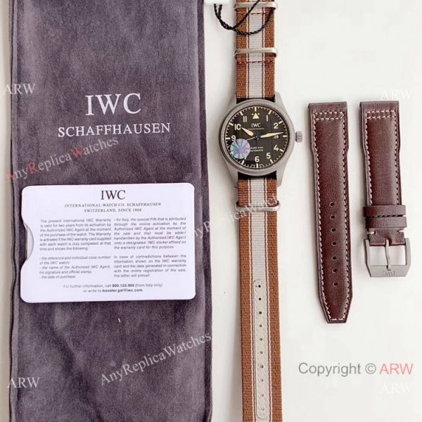 (M+) Swiss IWC Mark XVIII Replica Watch Titanium Nylon Strap (M+) Swiss IWC Mark XVIII Replica Watch Titanium Nylon Strap