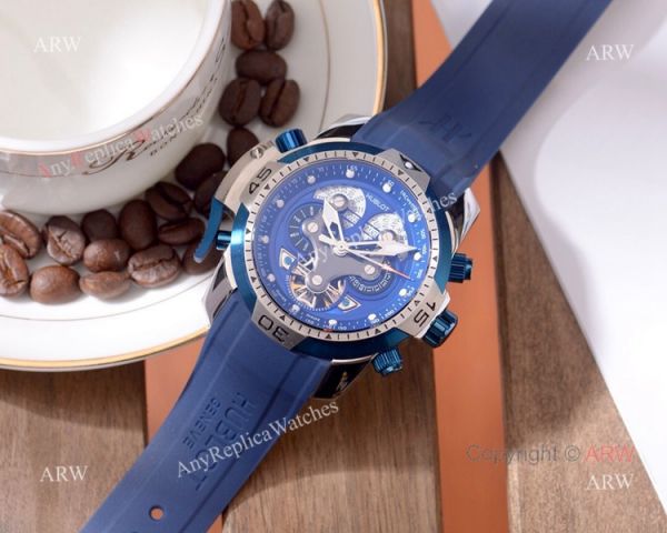 2019 Replica Hublot Big Bang Perpetual Calendar watch Rose Gold Blue Face 2019 Replica Hublot Big Bang Perpetual Calendar watch Rose Gold Blue Face