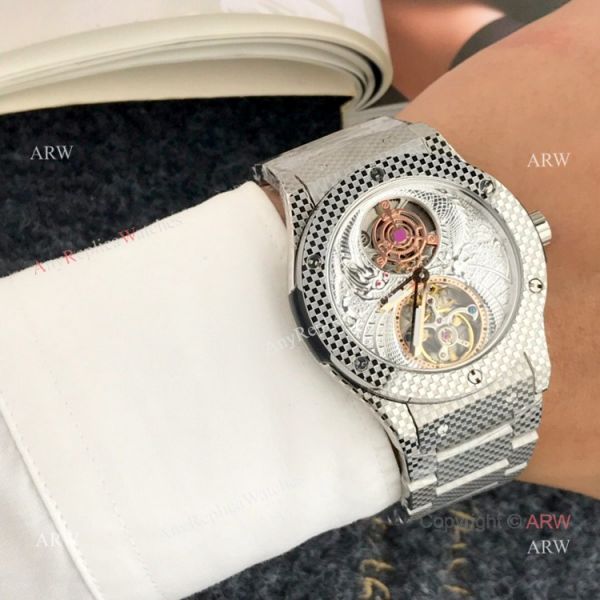 High Quality Hublot Classic Fusion Tourbillon Men Watch Rose Gold High Quality Hublot Classic Fusion Tourbillon Men Watch Rose Gold