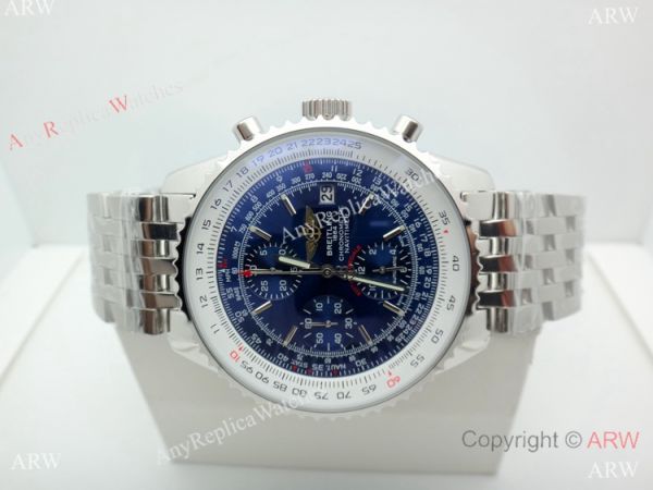 New Replica Breitling Navitimer Edition Speciale 46mm Watch SS Blue Dial New Replica Breitling Navitimer Edition Speciale 46mm Watch SS Blue Dial