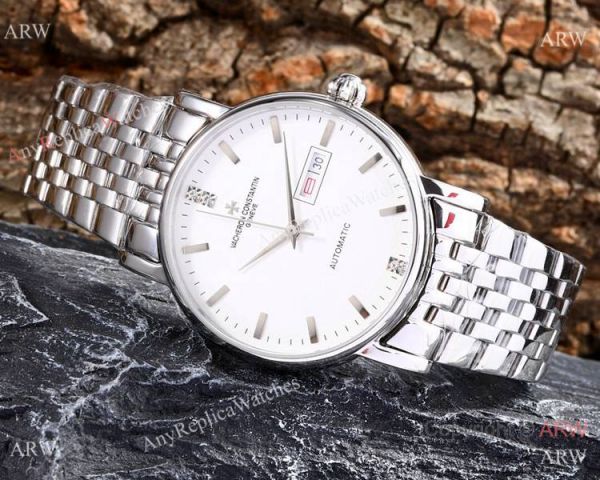 Copy Vacheron Constantin Geneve automatic Watch Stainless Steel Black Face Copy Vacheron Constantin Geneve automatic Watch Stainless Steel Black Face