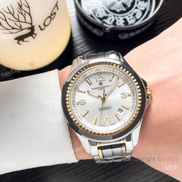 Vacheron Constantin Geneve Replica Watch Two Tone Gold Face Vacheron Constantin Geneve Replica Watch Two Tone Gold Face
