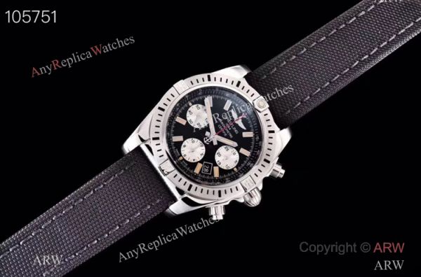BaselWorld Breitling Chronomat Aermacchi SS Black Dial Watch GF Factory BaselWorld Breitling Chronomat Aermacchi SS Black Dial Watch GF Factory