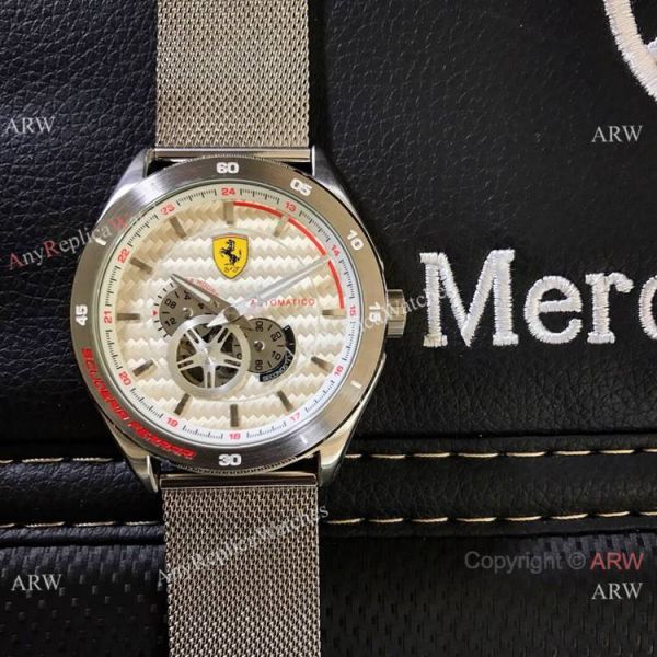 Replica Ferrari Gran Premio Automatico Watch Stainless Steel 43mm Replica Ferrari Gran Premio Automatico Watch Stainless Steel 43mm