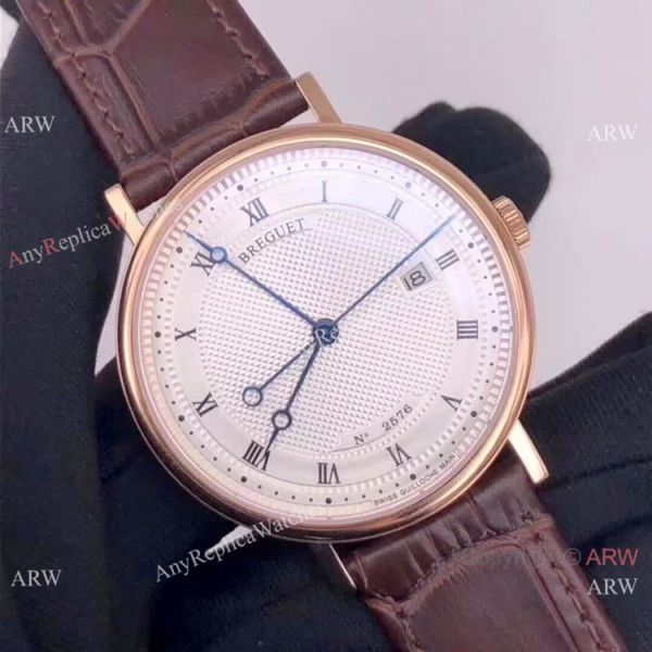 Swiss Replica Breguet Classique 2892 Watches SS Silver Dial Swiss Replica Breguet Classique 2892 Watches SS Silver Dial