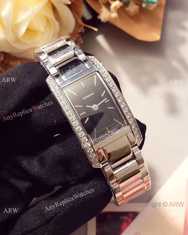 Swiss Quality Replica Burberry Lady Watches Stainless Steel White Face Swiss Quality Replica Burberry Lady Watches Stainless Steel White Face