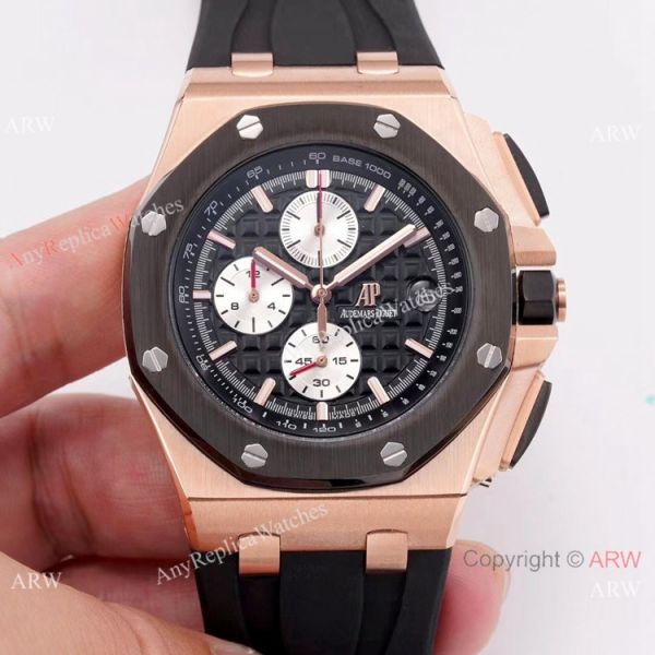 Nice Quality Audemars Piguet Royal Oak Offshore Replica watch Rose Gold 44mm Nice Quality Audemars Piguet Royal Oak Offshore Replica watch Rose Gold 44mm