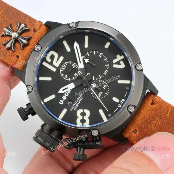 Buy Replica U-Boat Classico U-72 Blacksteel Men Watches 50mm Buy Replica U-Boat Classico U-72 Blacksteel Men Watches 50mm