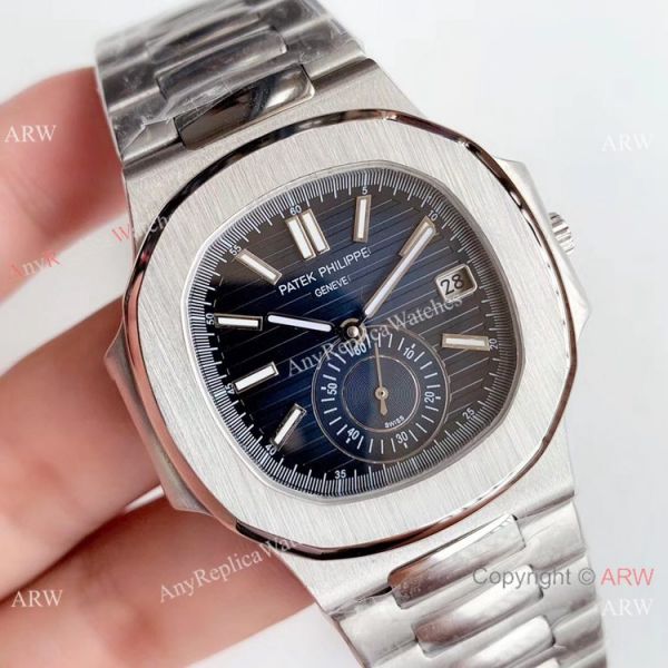 Super Clone Patek Philippe AAA Nautilus Cal.324 watch Stainless steel Blue Face Super Clone Patek Philippe AAA Nautilus Cal.324 watch Stainless steel Blue Face