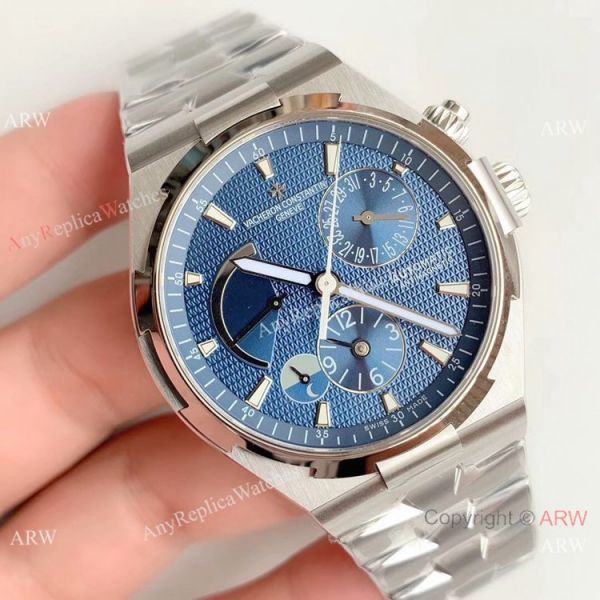 Swiss Grade 1 Vacheron Constantin Overseas TWF 1222-SC Watch Stainless Steel Blue Face Swiss Grade 1 Vacheron Constantin Overseas TWF 1222-SC Watch Stainless Steel Blue Face