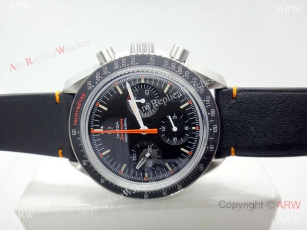 (OM)Swiss Replica Omega Speedmaster Moon SS Black Bezel Watch (OM)Swiss Replica Omega Speedmaster Moon SS Black Bezel Watch