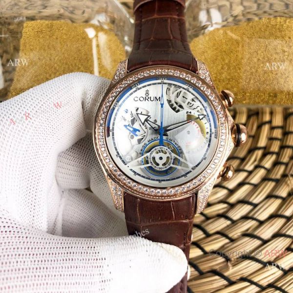 Corum Bubble Rose Gold Chronograph Face Watch for Sale Best Replica Corum Watches Corum Bubble Rose Gold Chronograph Face Watch for Sale Best Replica Corum Watches