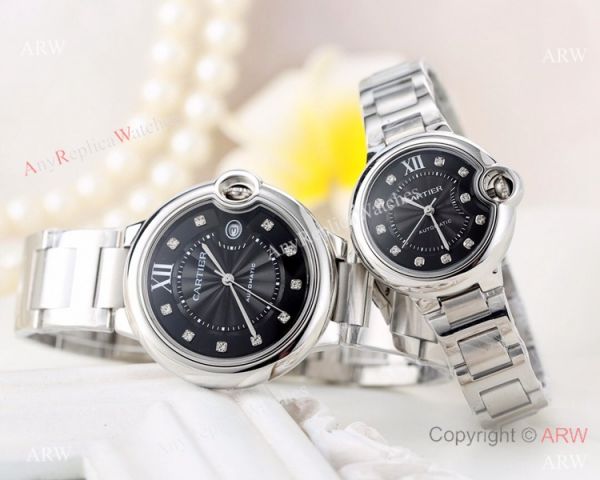 Clone Cartier Ballon Bleu Rose Gold Automatic Watches 42mm or 33mm Clone Cartier Ballon Bleu Rose Gold Automatic Watches 42mm or 33mm
