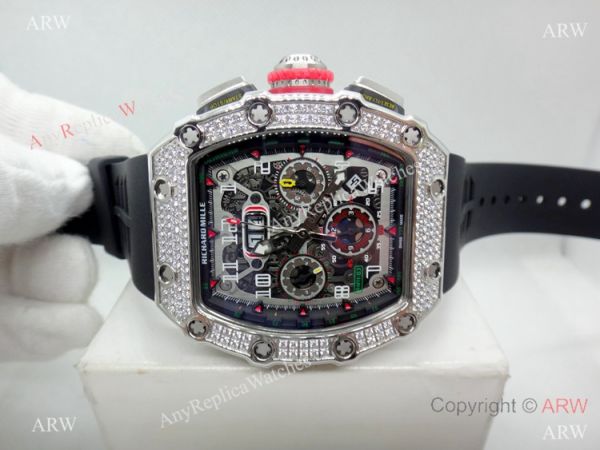 New Replica Richard Mille AAA RM 11-03 Diamond Watch New Replica Richard Mille AAA RM 11-03 Diamond Watch